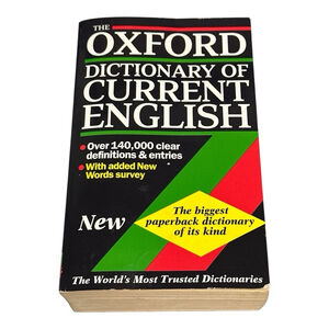 Oxford Dictionary of Current English by Della Thompson (1996, Trade Paperback)
